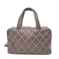 Chanel Wild Stitch Handbag Mini Boston Red