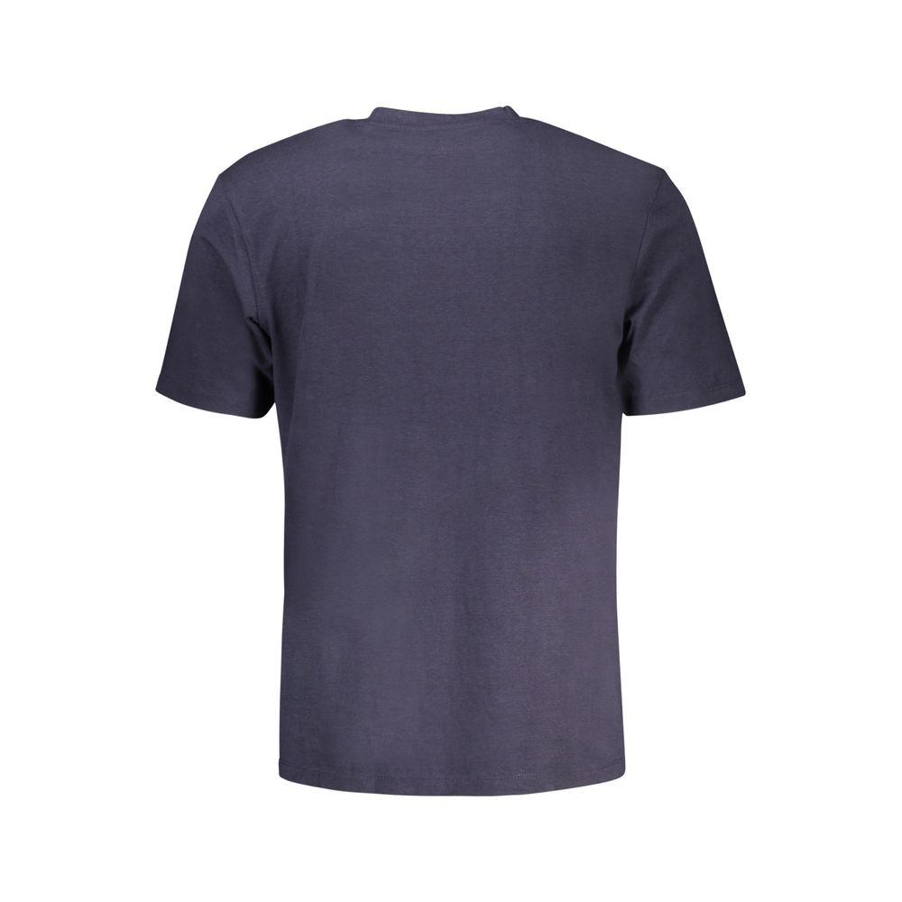 Guess Jeans Blu Modal Men T-Shirt