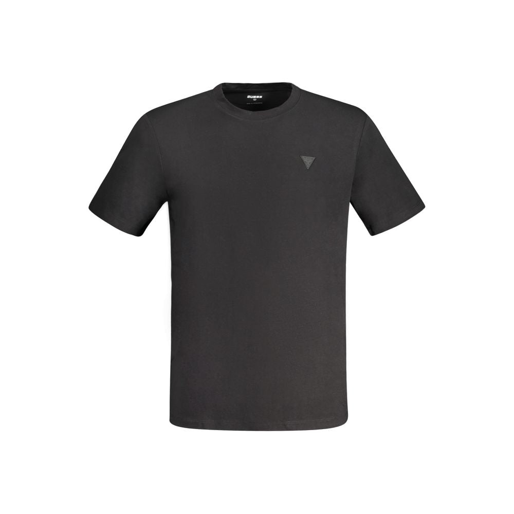 Guess Jeans Black Cotton Men's T-Shirt Guess Jeans