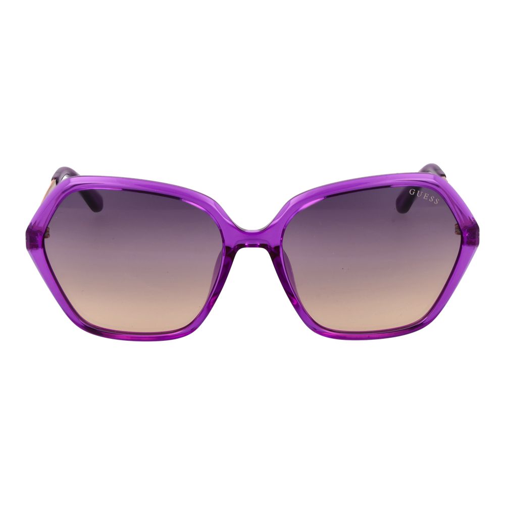 Guess Purple Plastic Sunglasses