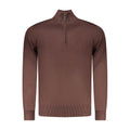 Coveri Moving Marrone Viscosa Mens Sweater