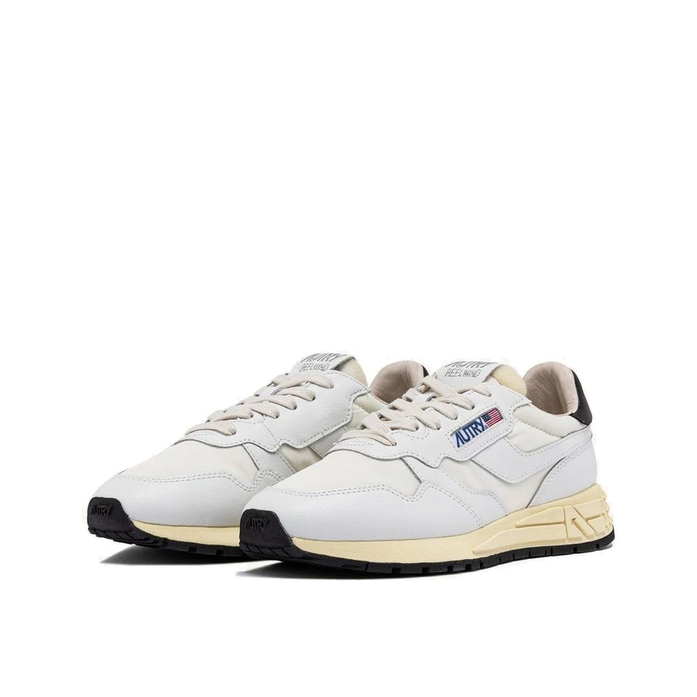 Autry White Leather Athletic Sneakers Autry