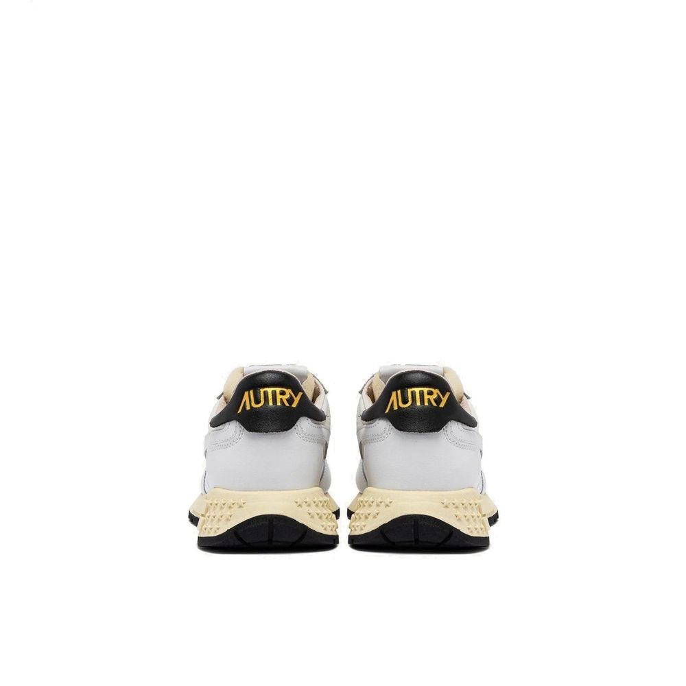 Autry White Leather Athletic Sneakers Autry