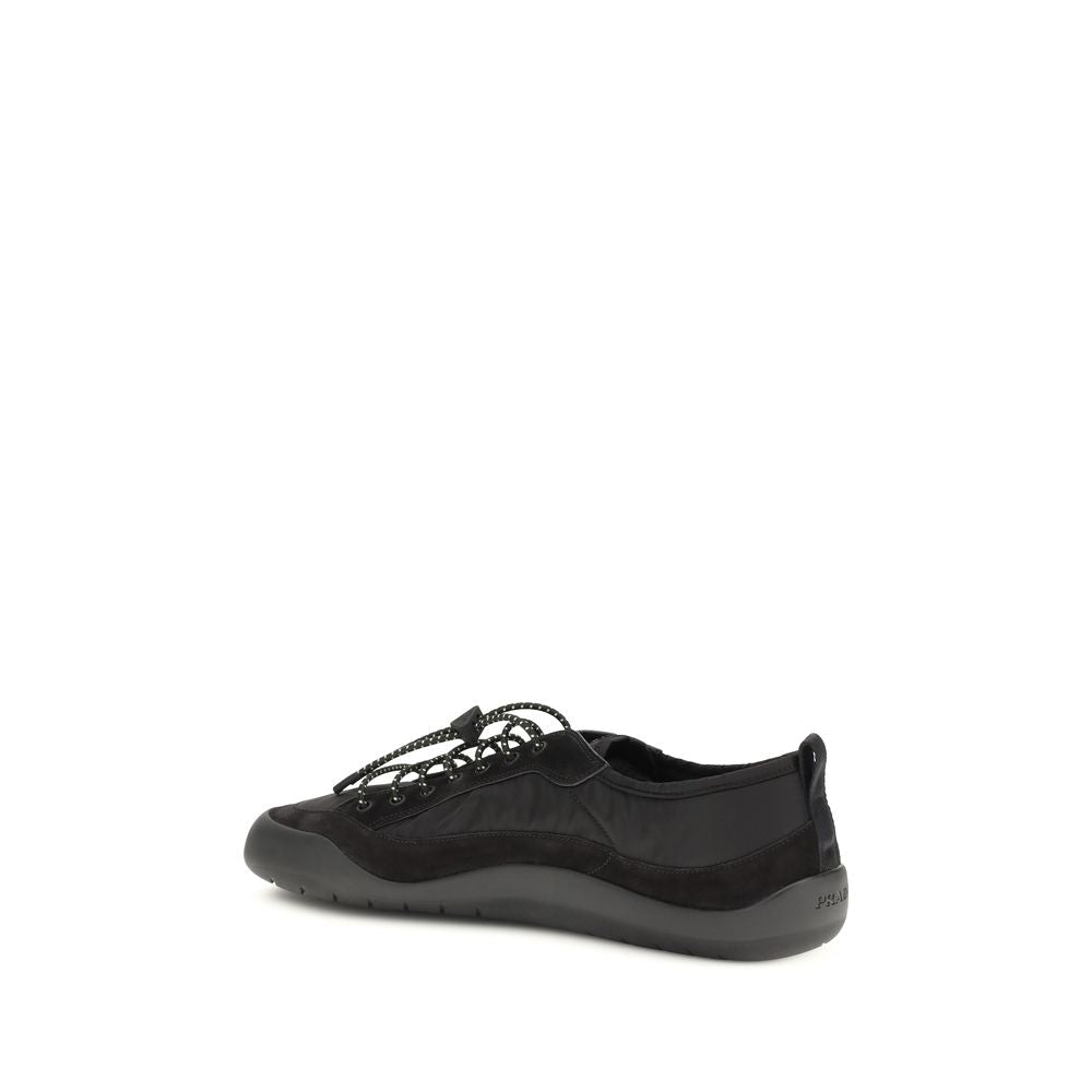 Prada Black Fabric Athletic Sneakers