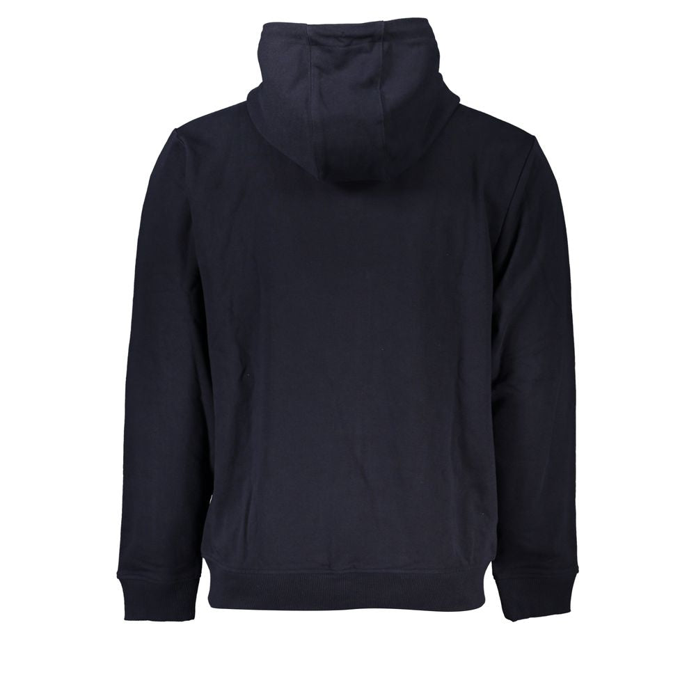 Tommy Hilfiger Blue Cotton Men's Hooded Sweatshirt Tommy Hilfiger