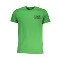 Cavalli Class Verde Cotton Men T-Shirt Cavalli Class