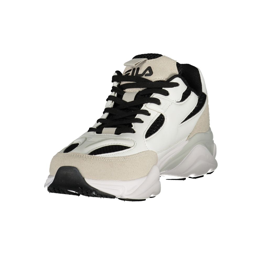Fila White Polyurethane Men Sneaker Fila