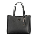 Guess Jeans Black Polyurethane Women's Handbag