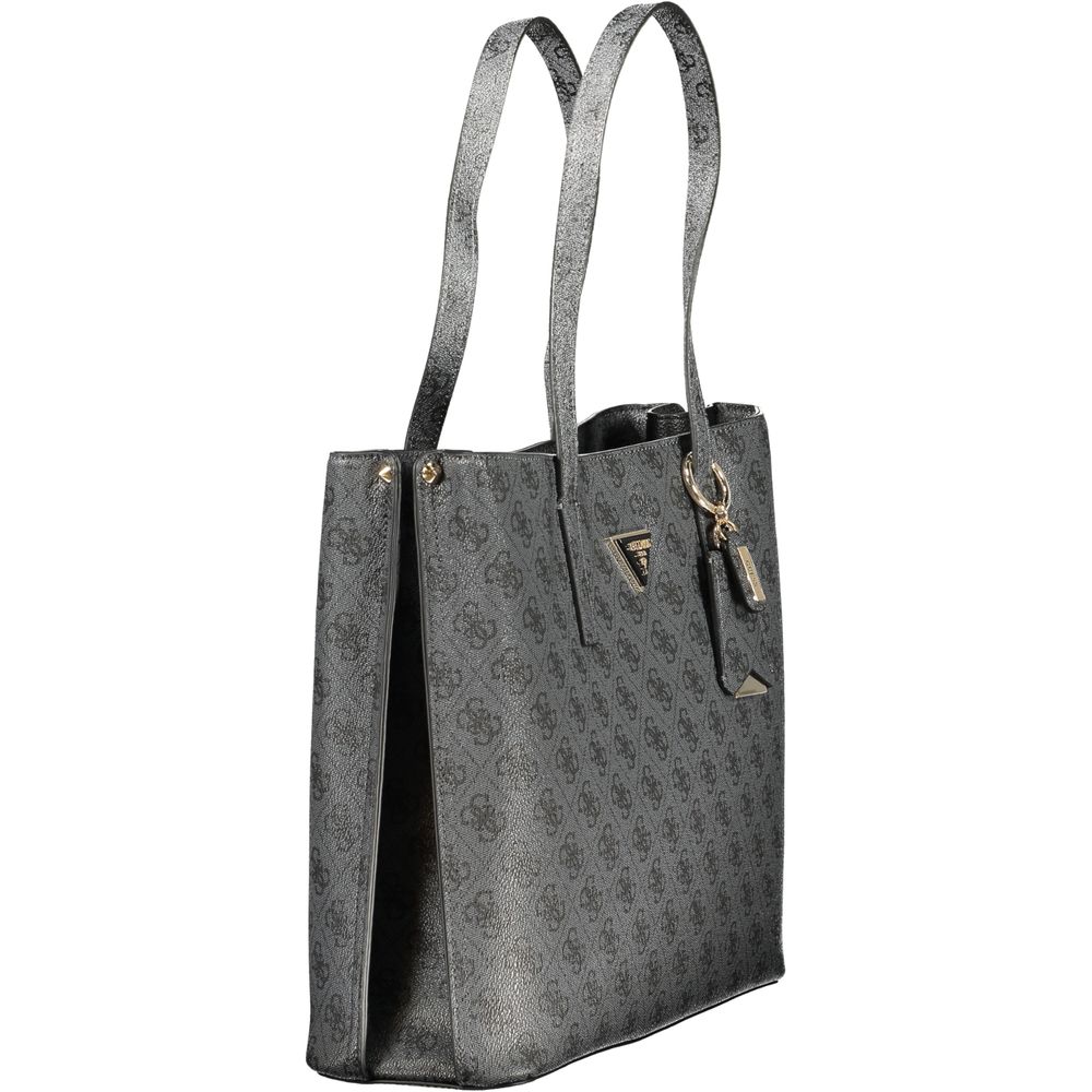 Guess Jeans "Nero Poliuretano Women's Handbag" Guess Jeans