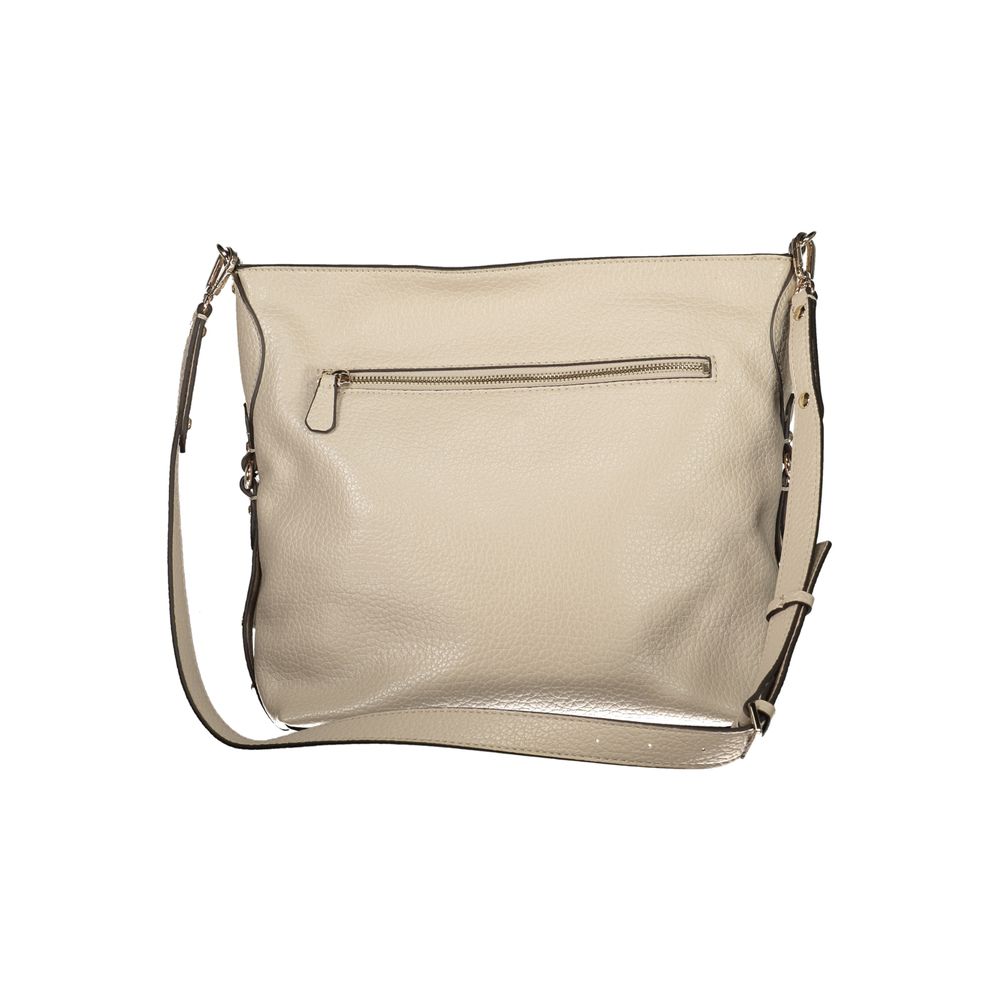 Guess Jeans Beige Polyurethane Women's Handbag Guess Jeans