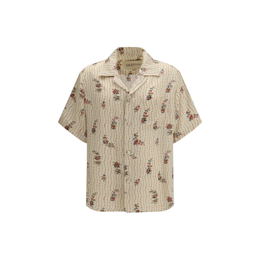 Valentino Garavani Multicolor Silk Pattern Shirt