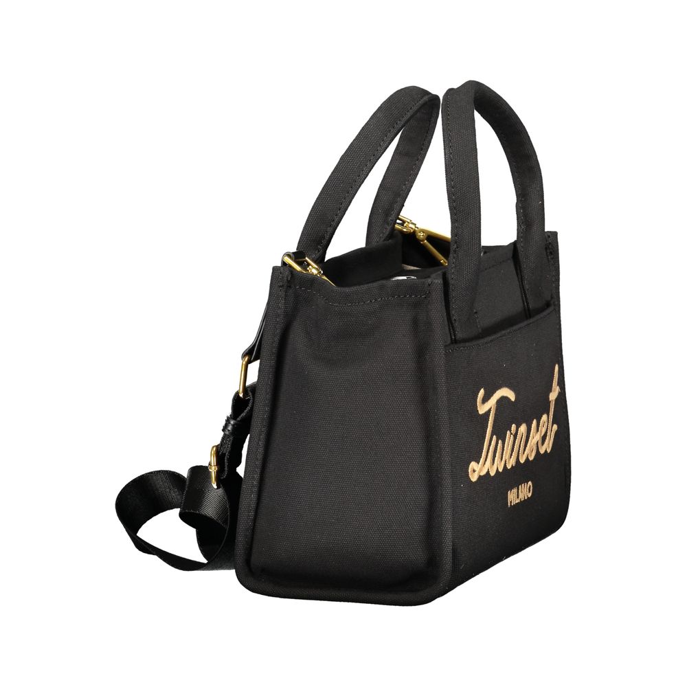 Twinset Black Cotton Women Handbag Twinset