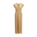Forte_Forte Orange Viscose Casual Dress