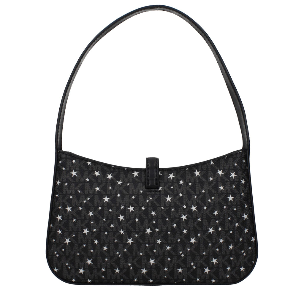 Michael Kors Black Fabric Handbag