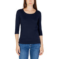 Street One Blue Cotton Long Sleeve T-Shirt