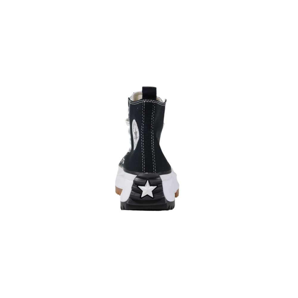 Converse Black And White Fabric Chunky Sneakers