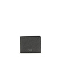 Ferragamo Black Calf Leather Bos Taurus Wallet