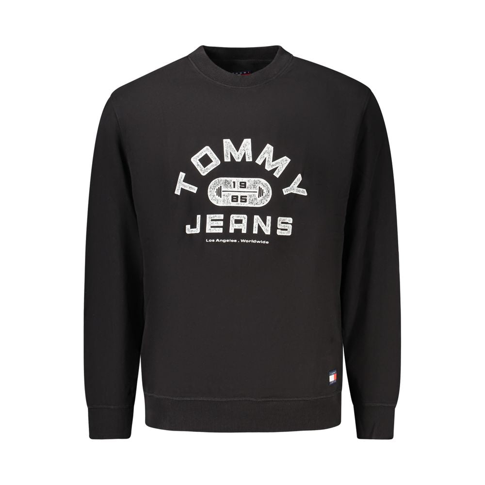 Tommy Hilfiger Black Cotton Men's Sweatshirt