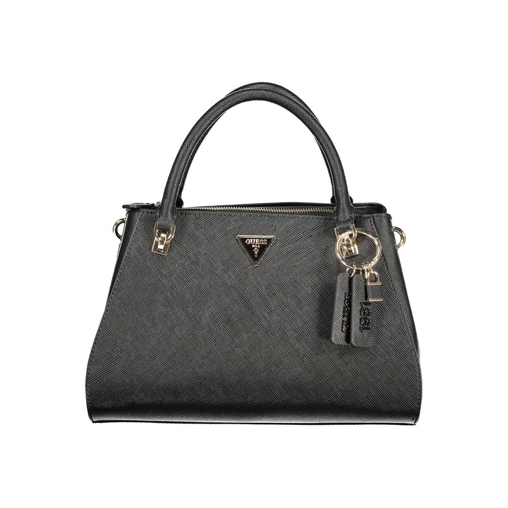 Guess Jeans Black Polyurethane Women Handbag Guess Jeans