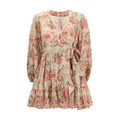 Zimmermann Multicolor Cotton Casual Dress Zimmermann