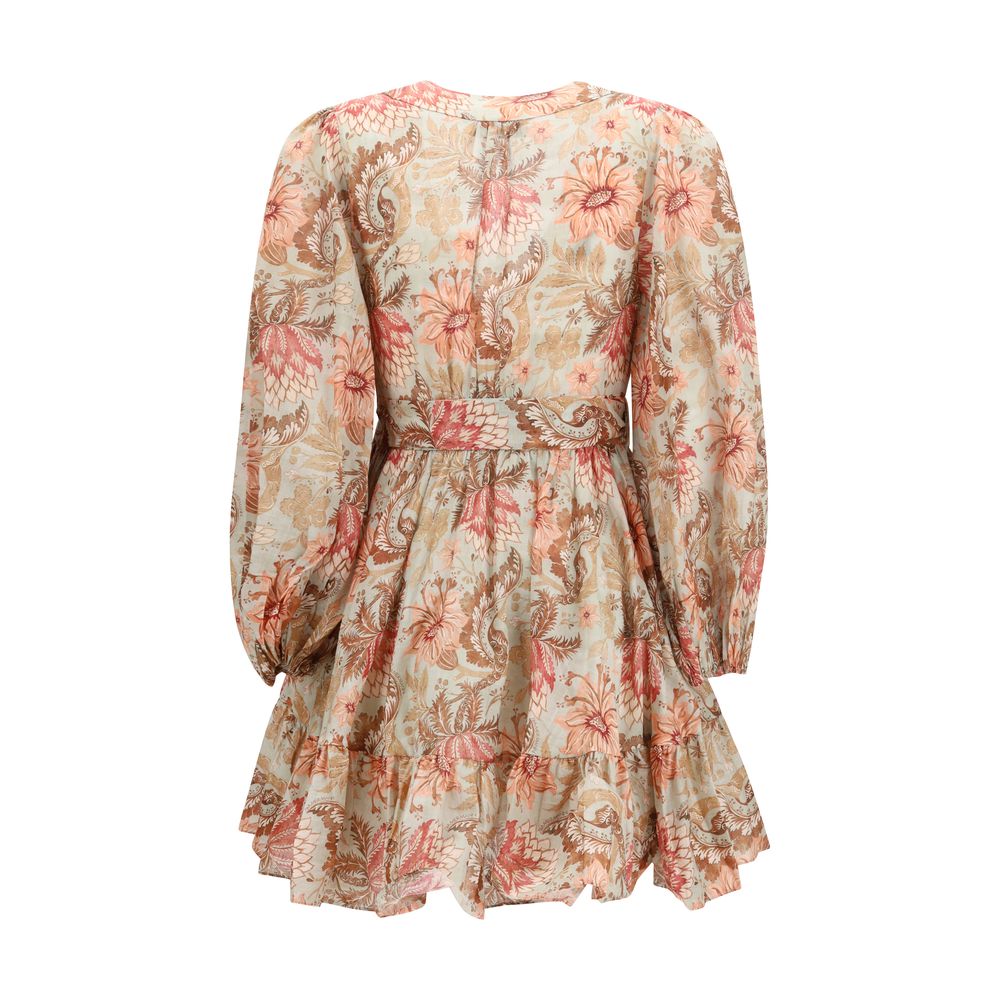 Zimmermann Multicolor Cotton Casual Dress Zimmermann