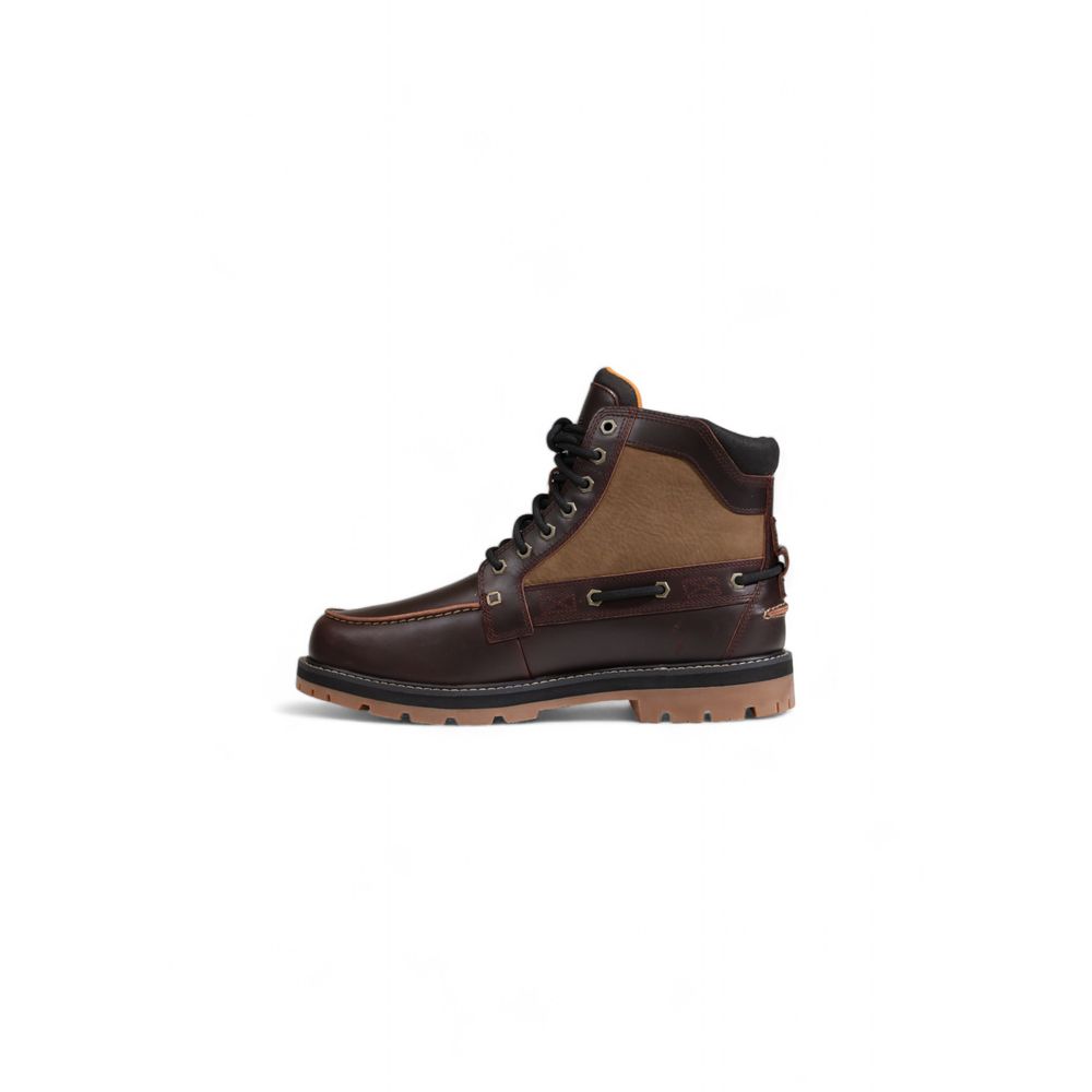 Timberland Brown Bio Based Fabric Lace-Up Boots