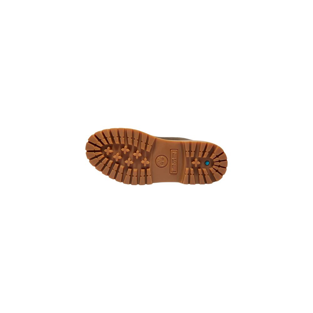 Timberland Brown Recycled Leather Lace-Up Boots