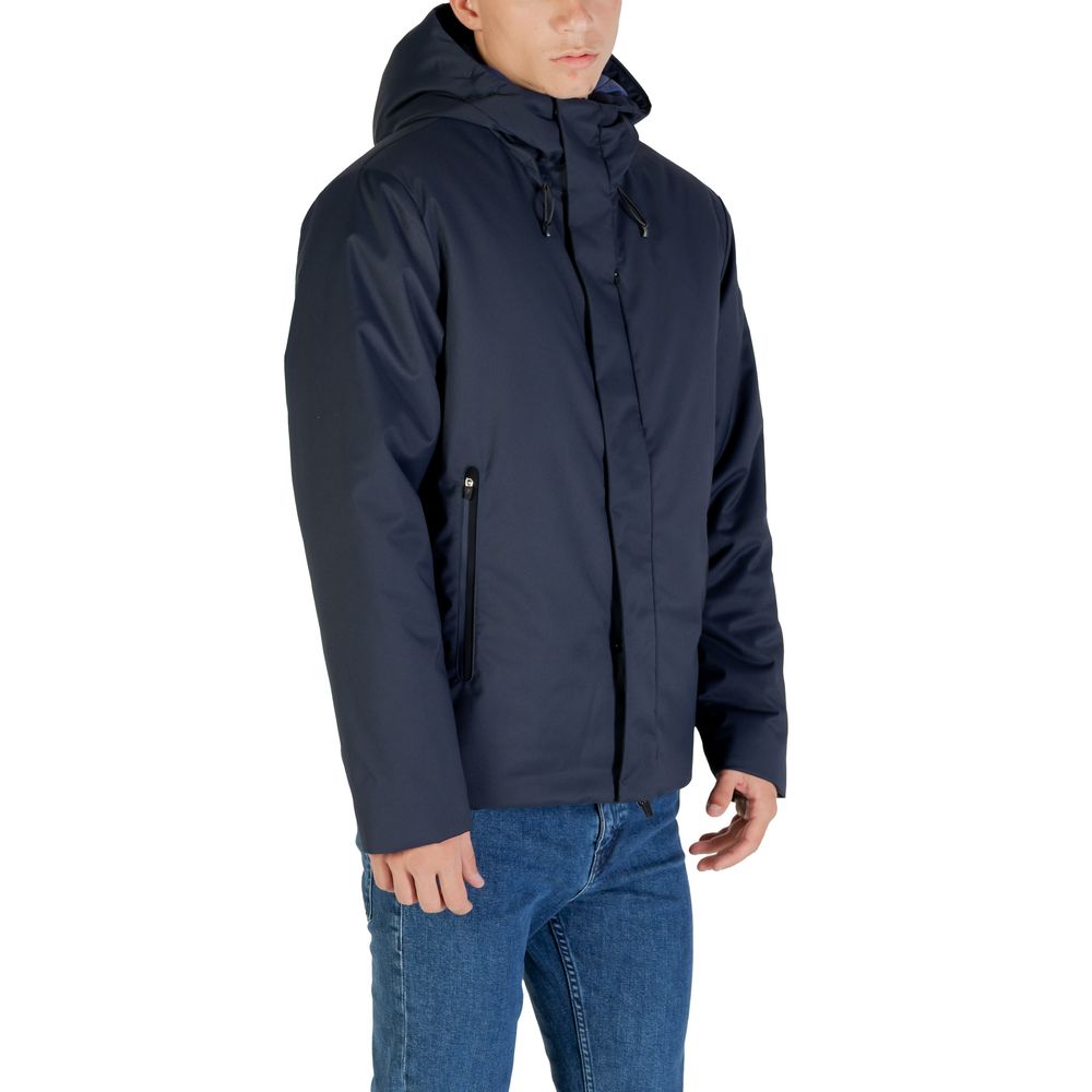 EA7 Emporio Armani Blue Polyester False EA7 Emporio Armani