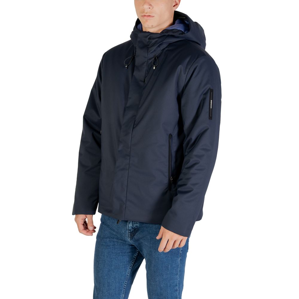 EA7 Emporio Armani Blue Polyester False EA7 Emporio Armani