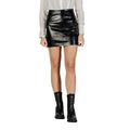 Jacqueline De Yong Black Polyester Mini Skirt