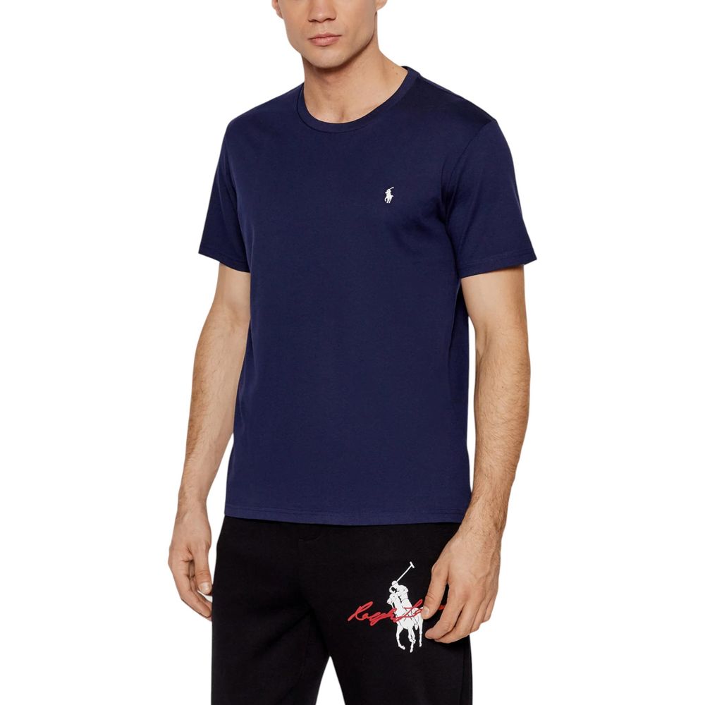 Ralph Lauren Blue Cotton T-Shirt Ralph Lauren