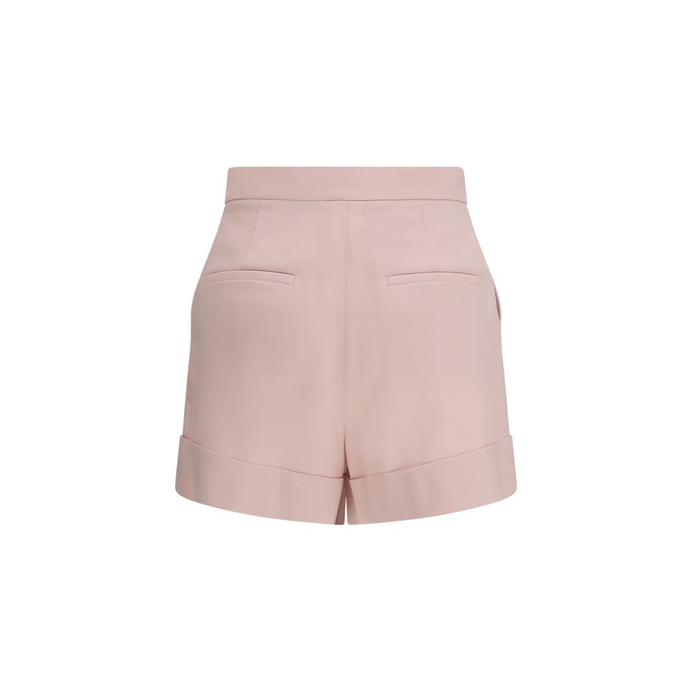 Max Mara Multicolor Wool Bermuda Shorts