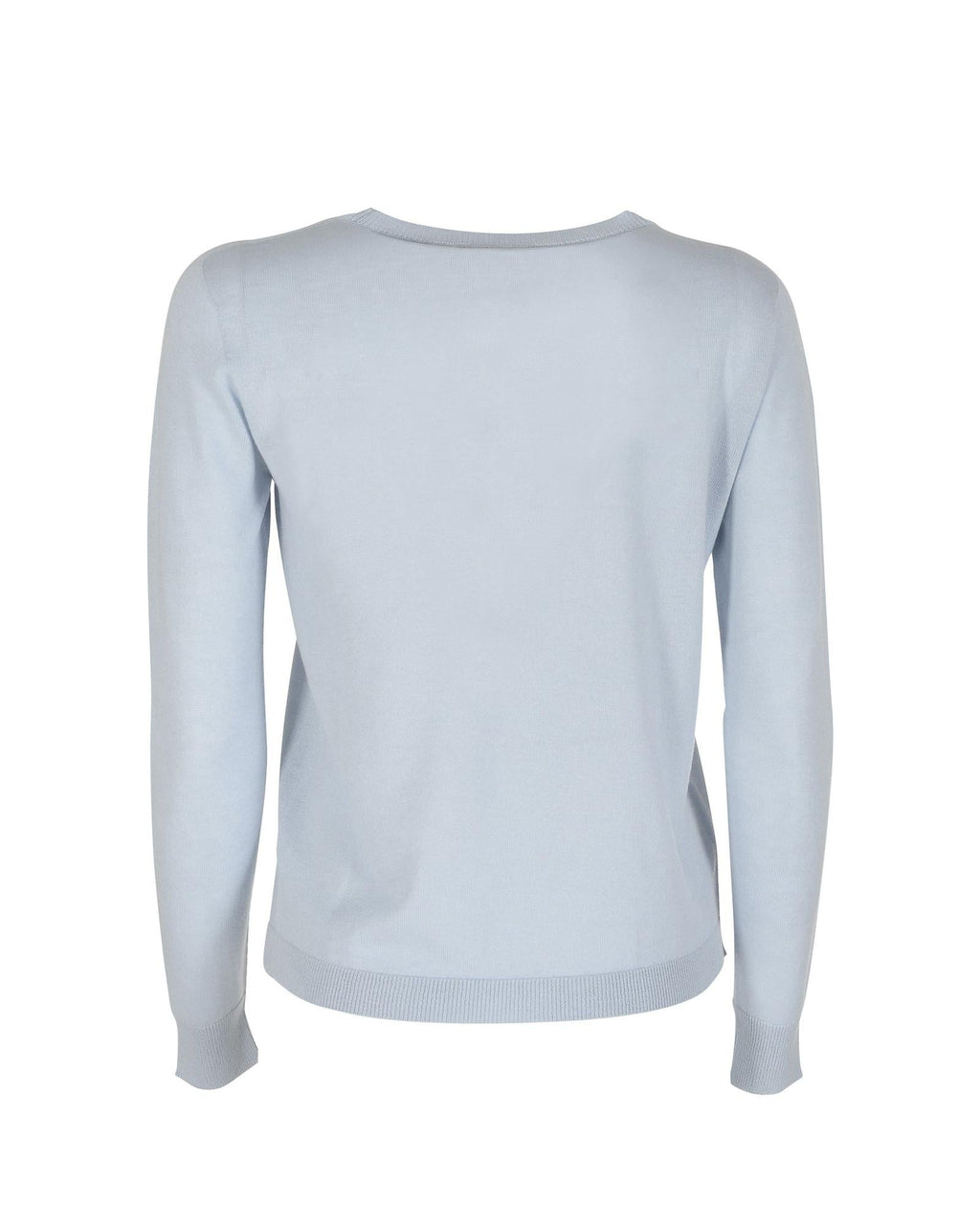 Crown of Edinburgh Cashmere Blue Cashmere Sweatshirt
