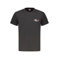 Tommy Hilfiger Black Cotton Men T-Shirt