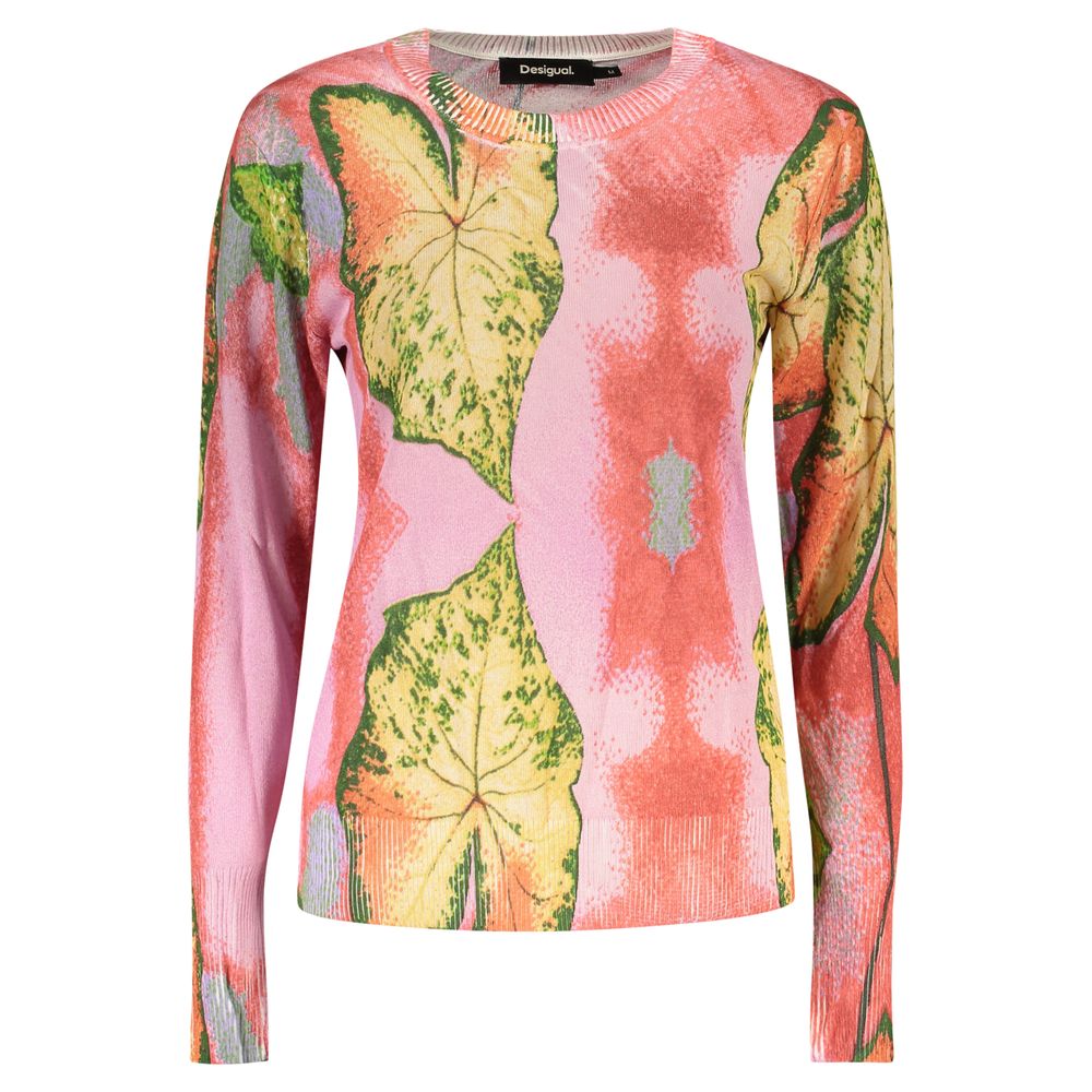 Desigual Rosa Viscosa Women Sweater Desigual