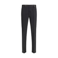 Dolce & Gabbana Black Wool Oves Aries Dress Pants