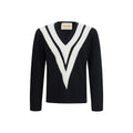 Valentino Garavani Black Wool Oves Aries Sweatshirt