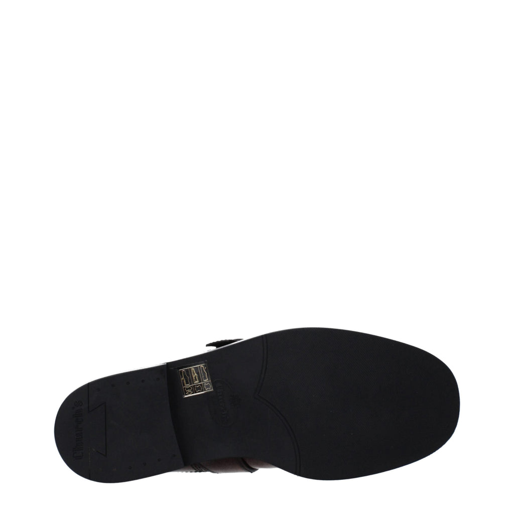 Church's Brown Leather Oxfords And Derbies
