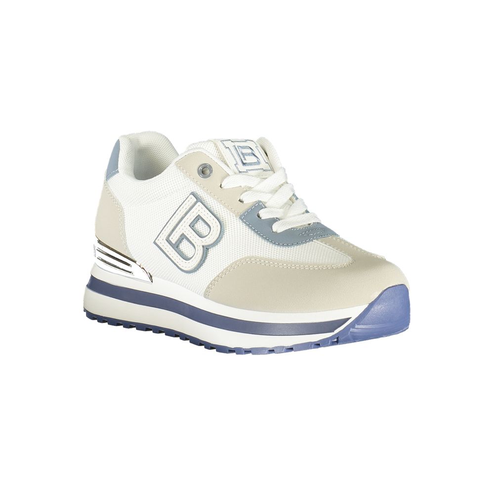 Laura Biagiotti Bianco Polyurethane Women Sneaker Laura Biagiotti