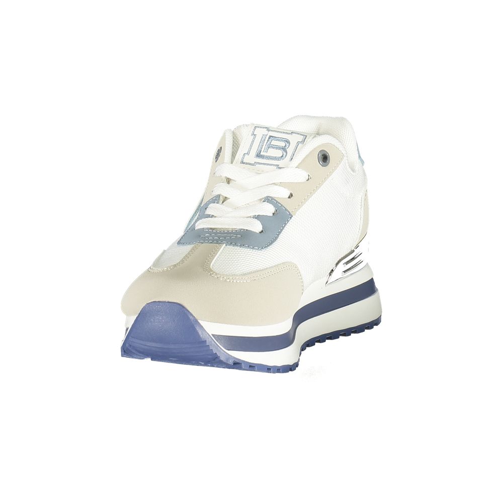 Laura Biagiotti Bianco Polyurethane Women Sneaker Laura Biagiotti