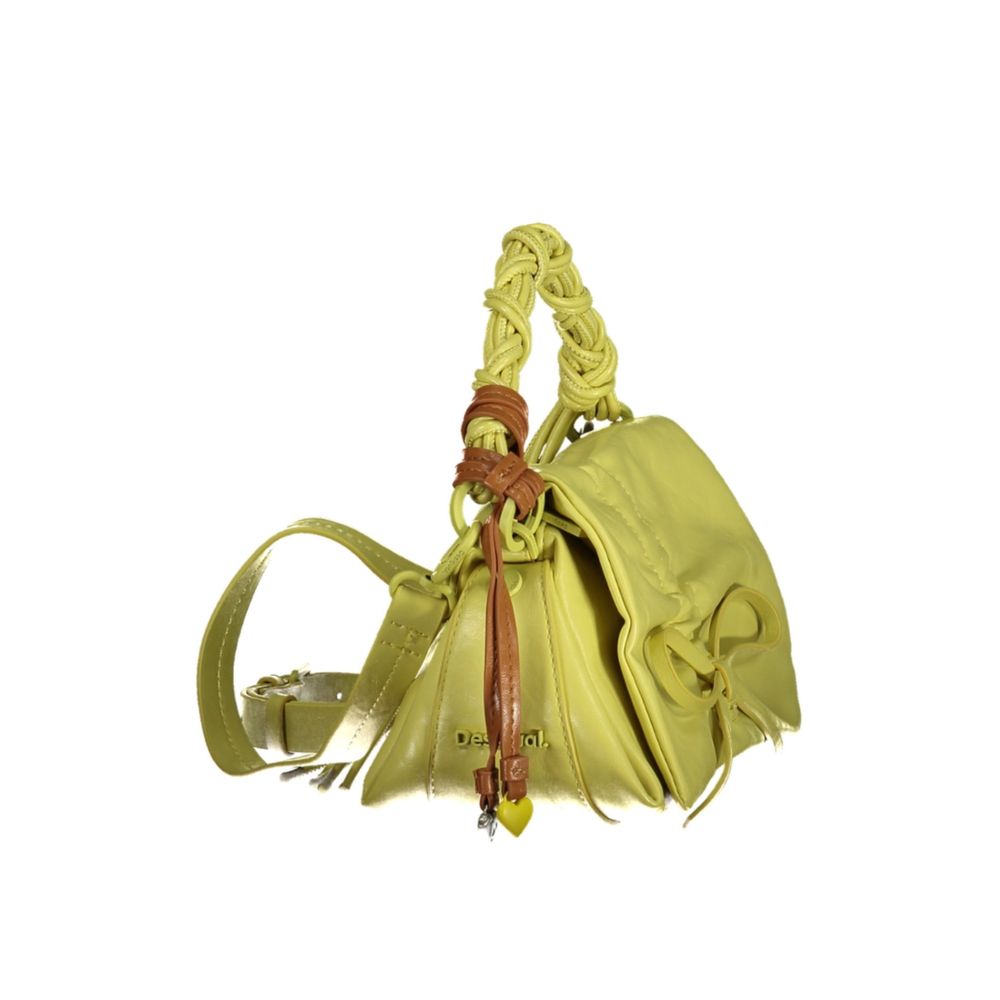 Desigual Giallo Polyurethane Women's Handbag Desigual