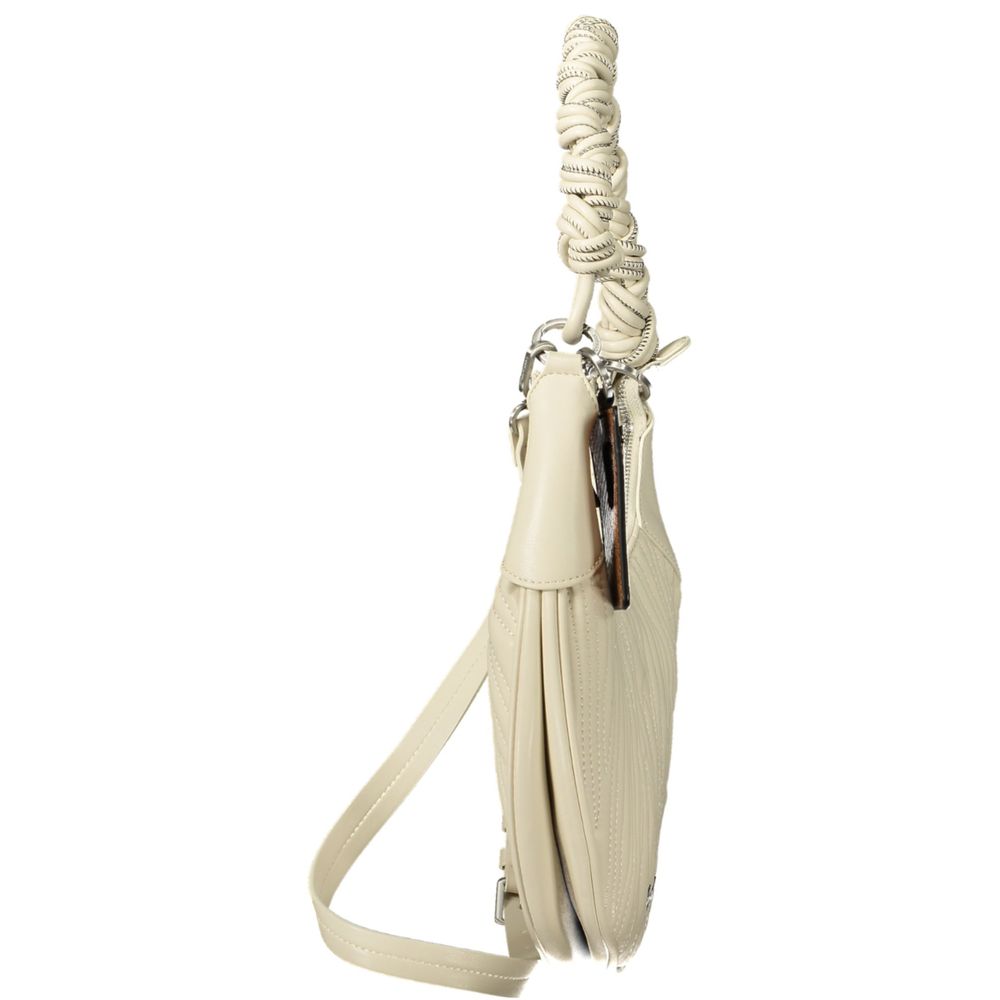 Desigual Bianco Poliuretano Women Handbag Desigual