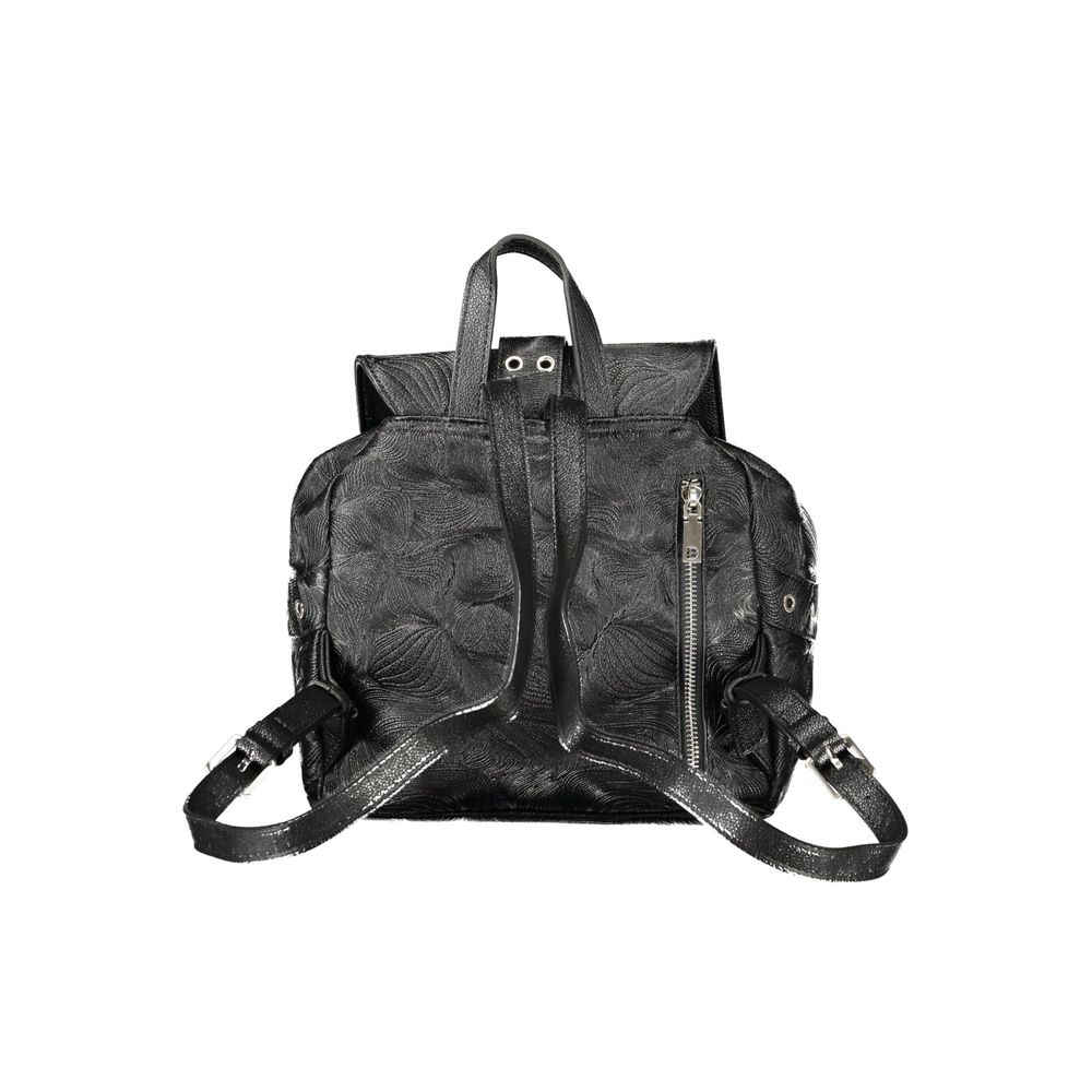 Desigual Black Polyurethane Women Backpack