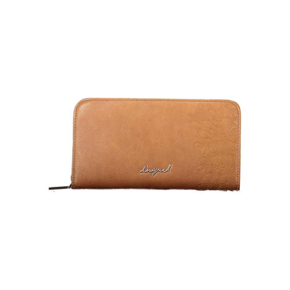 Desigual Marrone Polyurethane Women Wallet