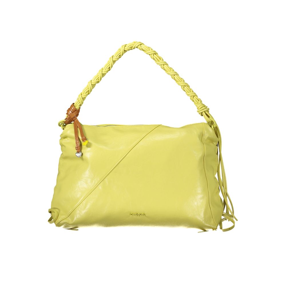 Desigual Giallo Polyurethane Women Handbag Desigual