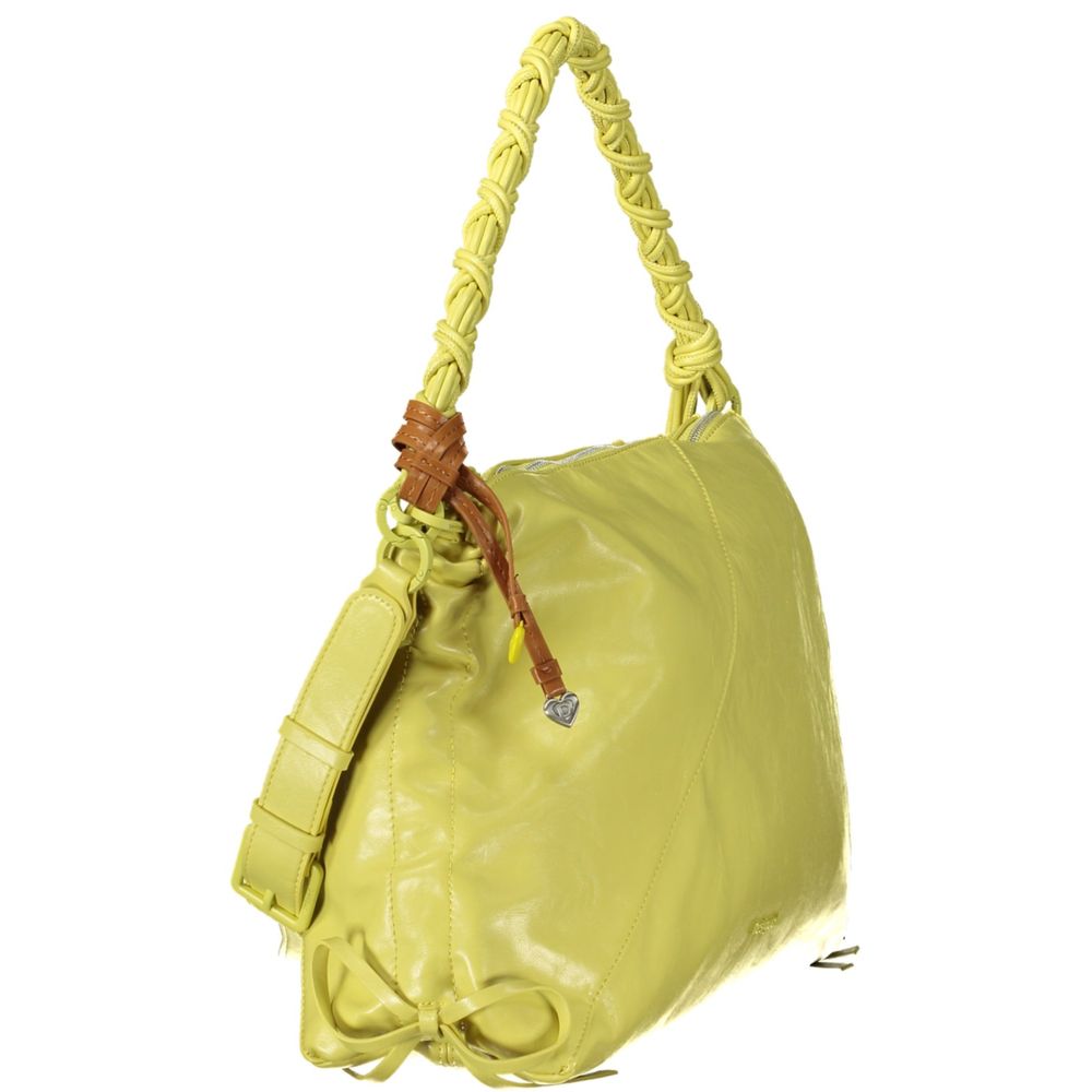 Desigual Giallo Polyurethane Women Handbag Desigual
