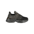 Laura Biagiotti Black Polyurethane Women Sneaker Laura Biagiotti