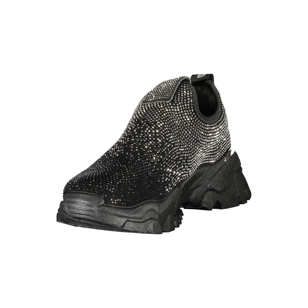 Laura Biagiotti Black Polyurethane Women Sneaker Laura Biagiotti