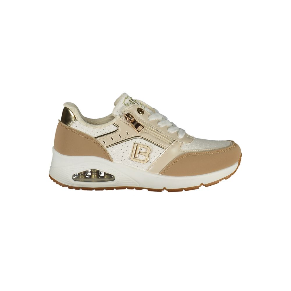 Laura Biagiotti Bianco Polyurethane Women Sneaker