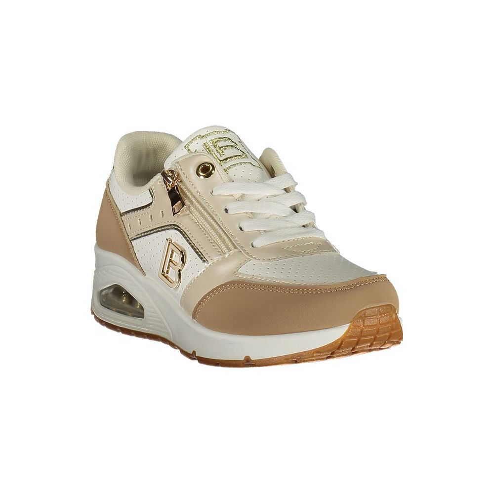 Laura Biagiotti Bianco Polyurethane Women Sneaker
